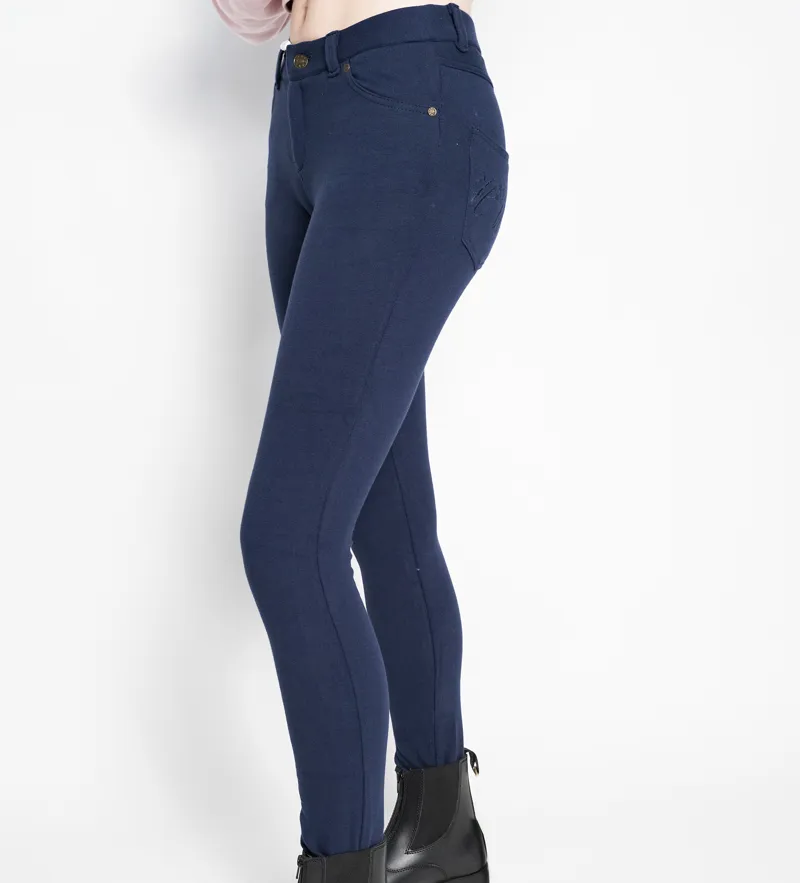 Horseware Ladies Cody Riding Trousers - Navy - 24R-1